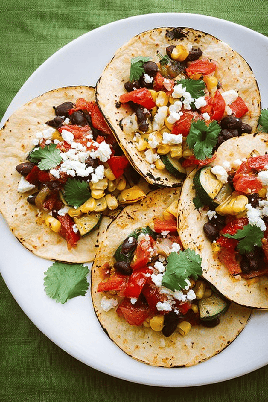 Master Easy Roasted Veggie Tacos with Flavorful Whipped Beans